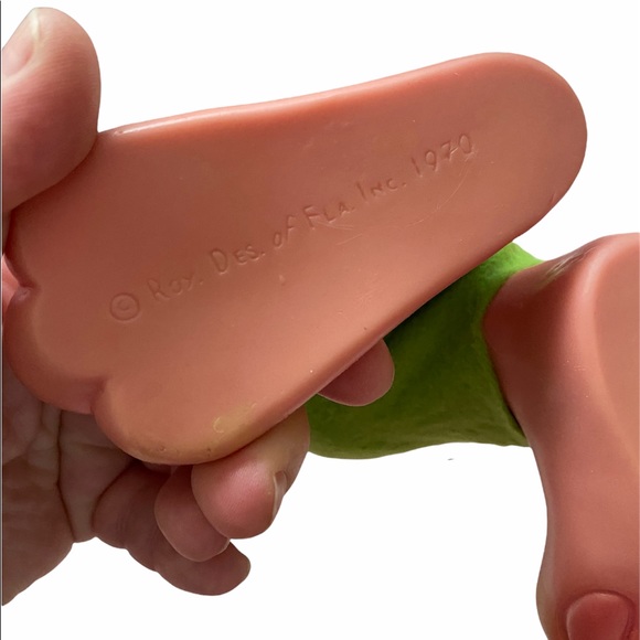 Vg Roy Des of Fla Fuzzy Bunny Piggy Bank 1970 - Picture 6 of 7